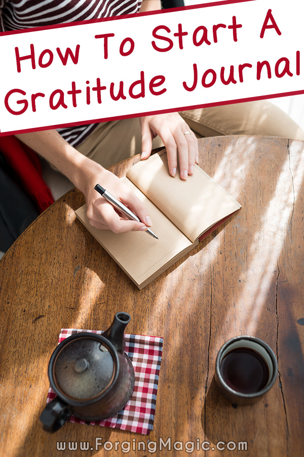 How to start a Gratitude Journal
