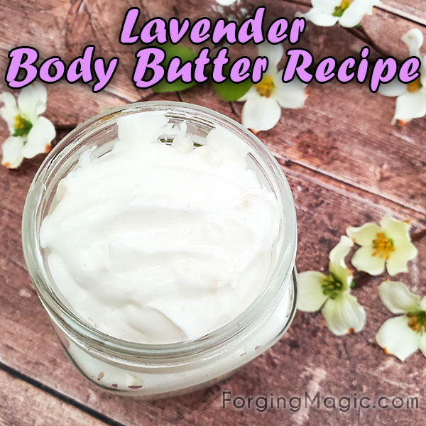 Homemade Lavender Body Butter