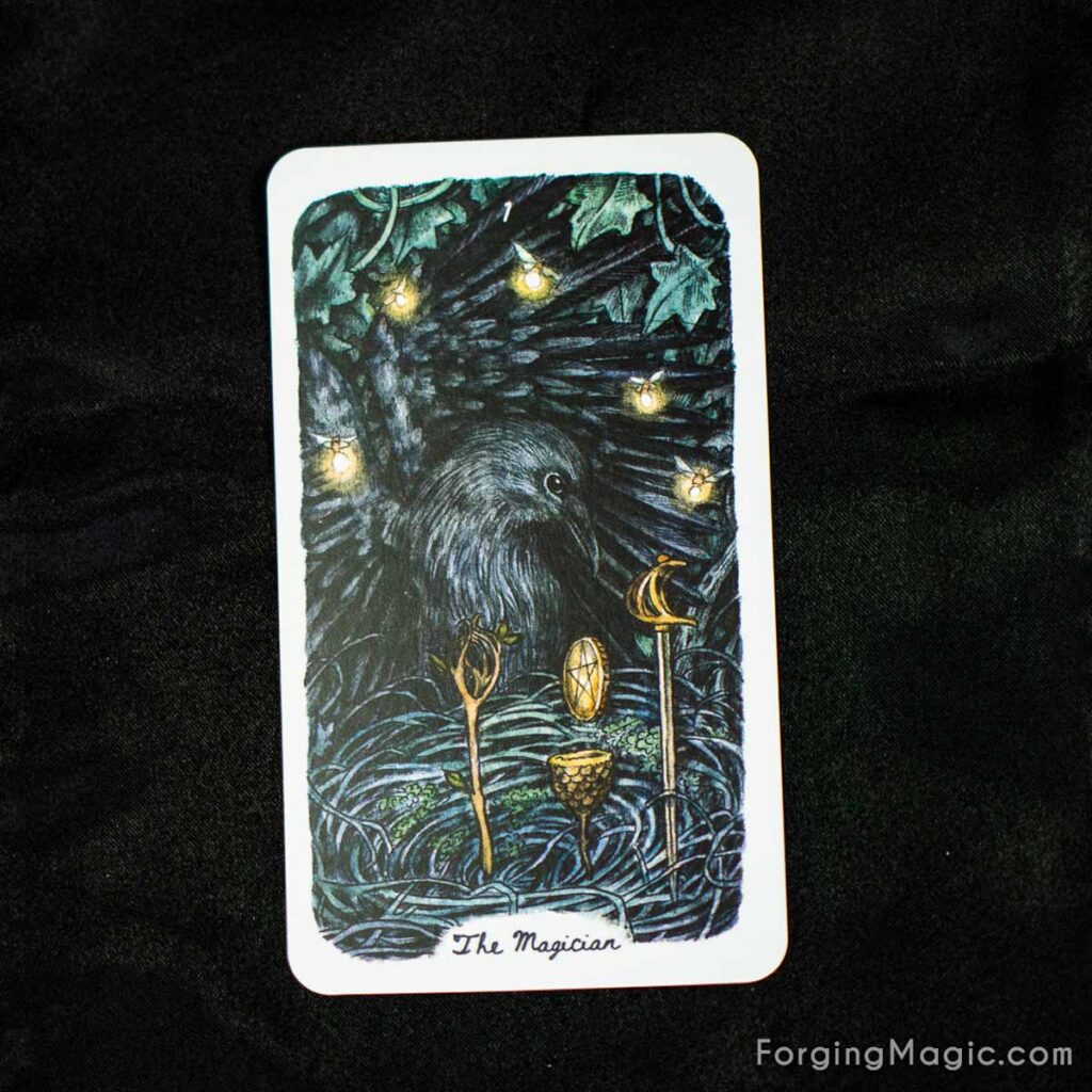 Oak, Ash & Thorn Magician Card
