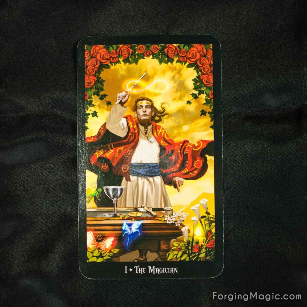 Witches Tarot Deck Magician Card