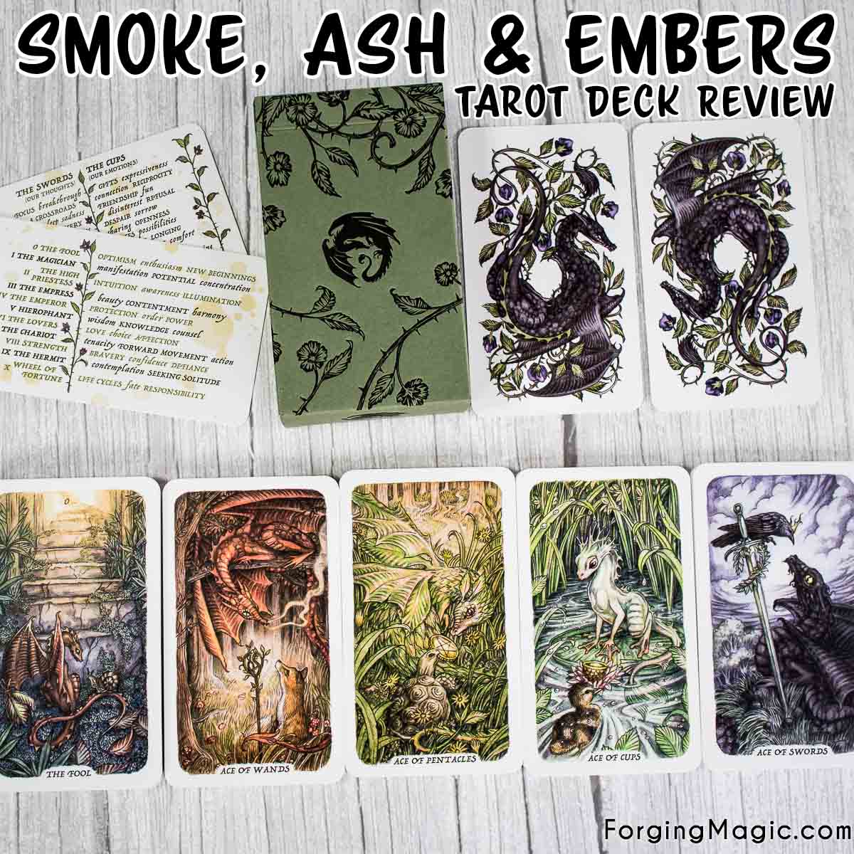 Smoke, Ash & Embers Tarot