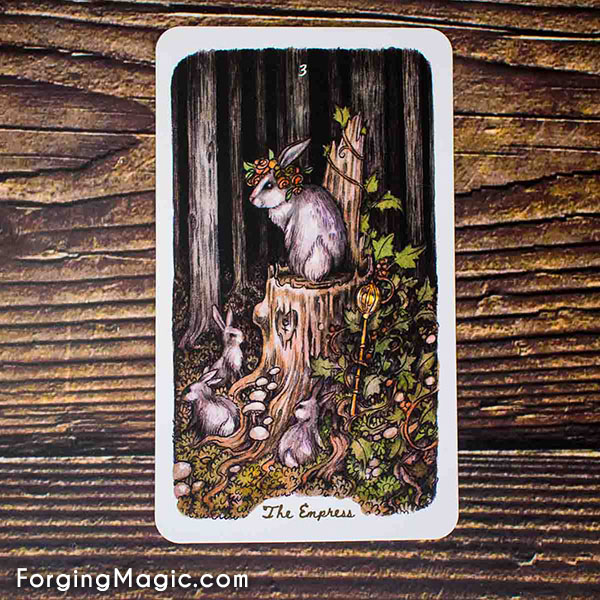 The Empress Tarot Card from Oak, Ash & Thorn Tarot