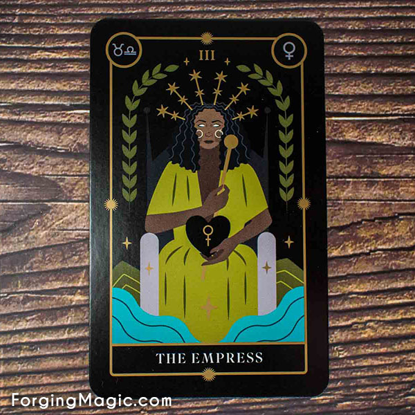 Empress card from Tarot Magick