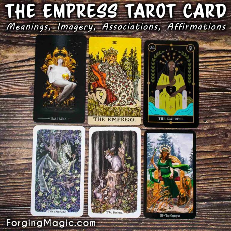 The Empress Tarot Card an Exploration of the Meanings, Associations, Imagery and more