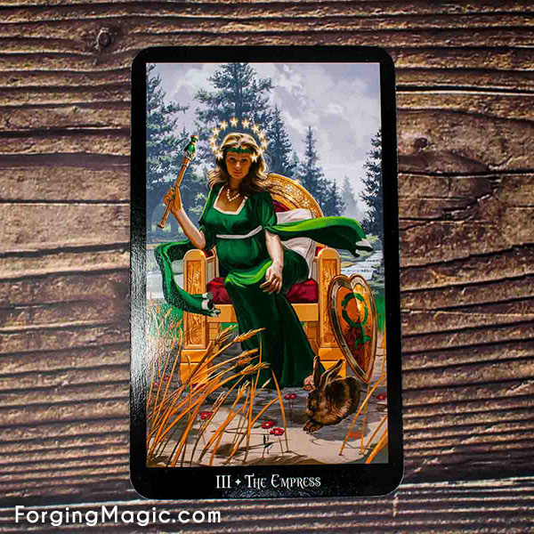 The Empress Tarot Card from Witches Tarot